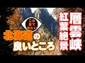 【北海道の絶景】紅葉 北海道 層雲峡