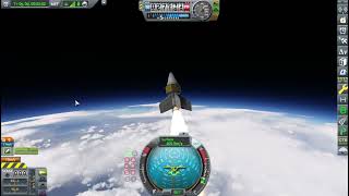 Kerbal Space Program Dessert Tests Stratospheric Missile