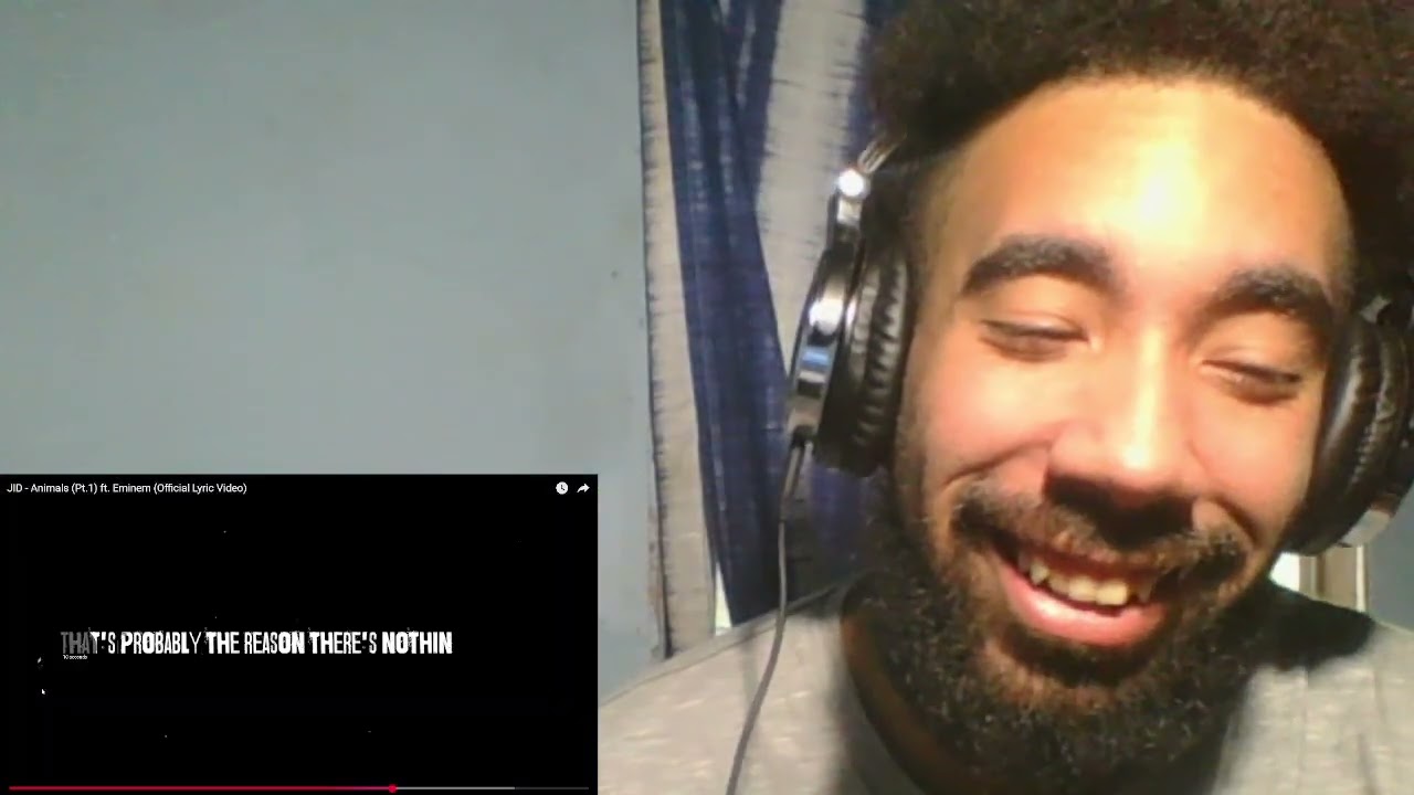 JID - Animals ft. Eminem (Official Lyric Video) | REACTION & BREAKDOWN