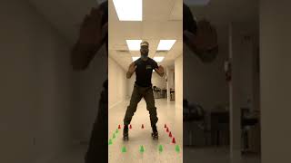 Skate Hard And Work Out (SHAW), Roller Skating Small Space Workouts, Footwork 2022021901