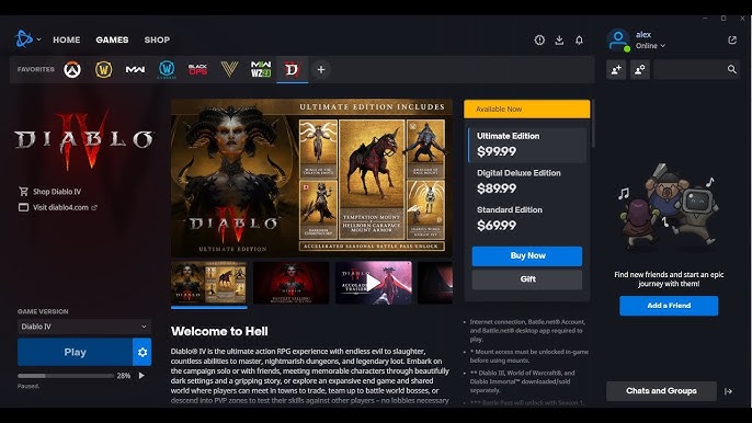 Blizzard Battle.net 2.1 - Download for PC Free
