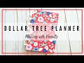 Dollar Tree Planner System | Discbound Planning | Horizontal, Stickers, Stencils, Replacement Discs
