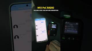 Easily Pair your M13 with the ODmaster App. Better communication. #tidradio #comms #globaltalk
