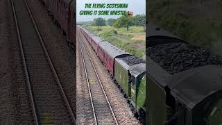 Watch The Flying Scotsman In All Its Glory! Full Video On My Channel.