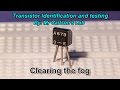 Lidentification et les tests des transistors sont simplifis