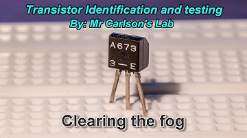 Transistor Identification and Testing made easy.