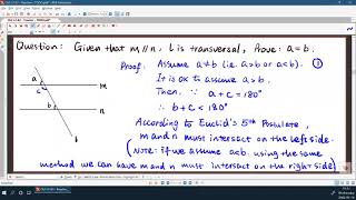 3. Chapter 2, Lecture 2: Parallel Lines