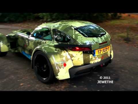 Donkervoort D8 GT *FIRE CRACKER* Acceleration - Droomrit Voor Het Leven 2011  (1080p Full HD)