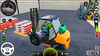 Forklift Simulator JCB Game 3D - Heavy Forklift Transport - Cargo Truck Games - Android GamePlay screenshot 1