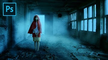 Photoshop Photo Manipulation Tutorial - Alone in the Dark