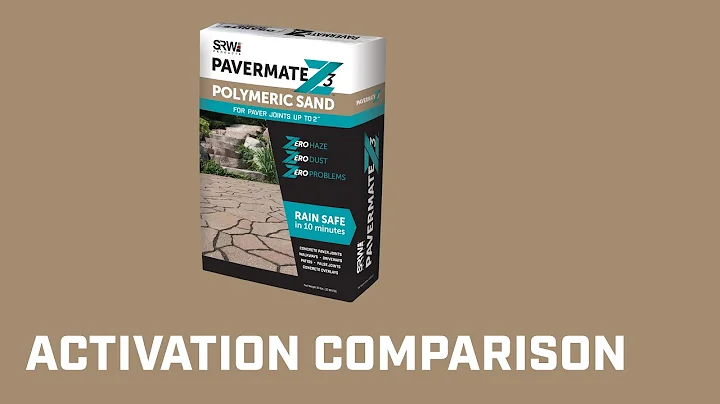 Pavermate Z3 Product Comparison - Rain Safe in 10 Minutes