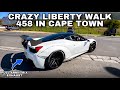 Spotting The Liberty Walk 458 with FULL Armytrix Exhaust | Car Spotting In Cape Town + Ferrari Rally