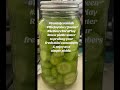 Reuse your pickle water to pickle new mini cucumbers. #selfcarethruplay
