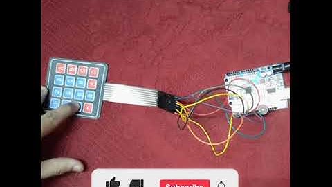 How to create a piano using 4x4 keypad | Very easy | Full video in description #shorts #short