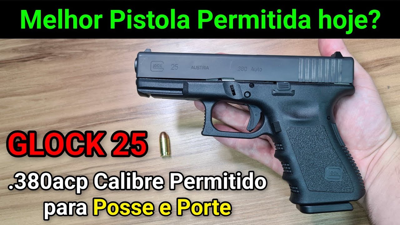 Pistola GLOCK G25 Gen5 Calibre .380 ACP