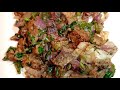 DRY FRY BEEF-THE EASIEST RECIPE ON YOUTUBE