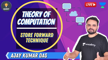 Store forward Technique | Theory of Computation | Ajay Kumar Das