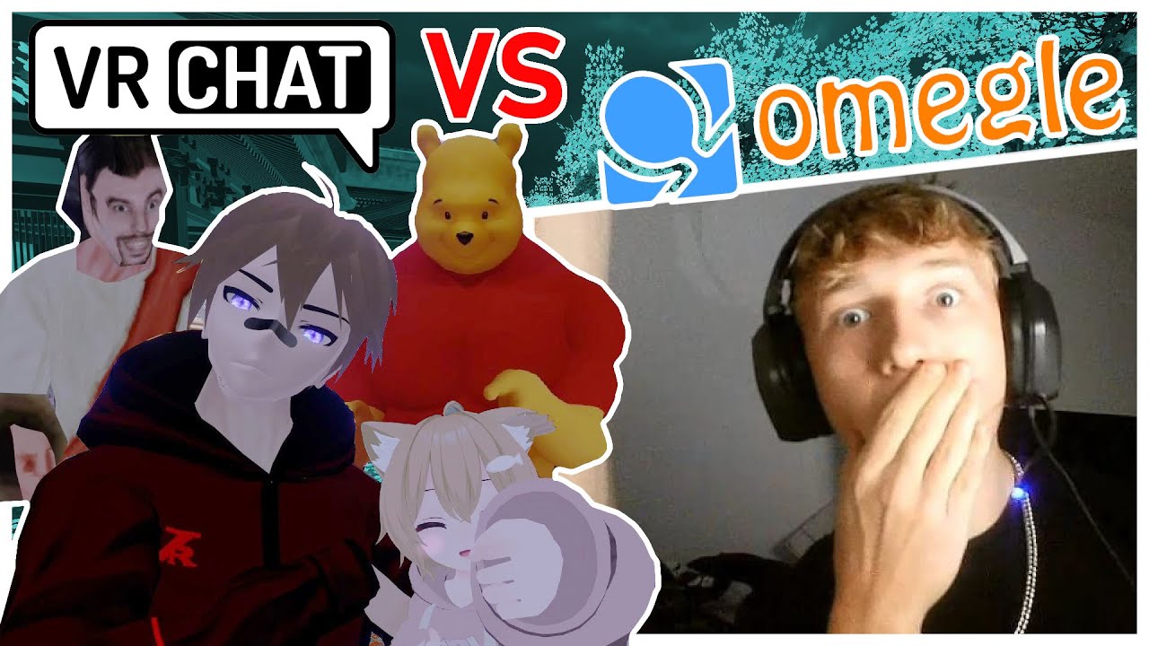 Japan im Anime aber es ist Omegle! im Metaverse! (Naja fast...)