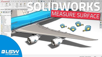 How to Measure a Surface in SOLIDWORKS?