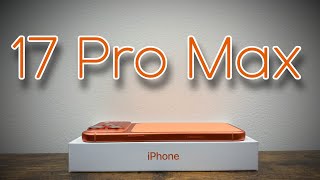 iPhone 17 Pro Max Cosmic Orange - Unboxing, Comparison & First Impressions!