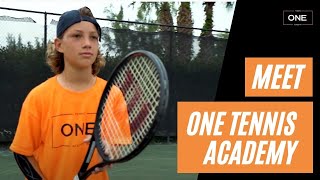 MEET THE ONE TENNIS ACADEMY screenshot 5