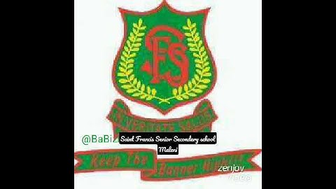 Thumbnail of Saint Francis Senior Secondary school song