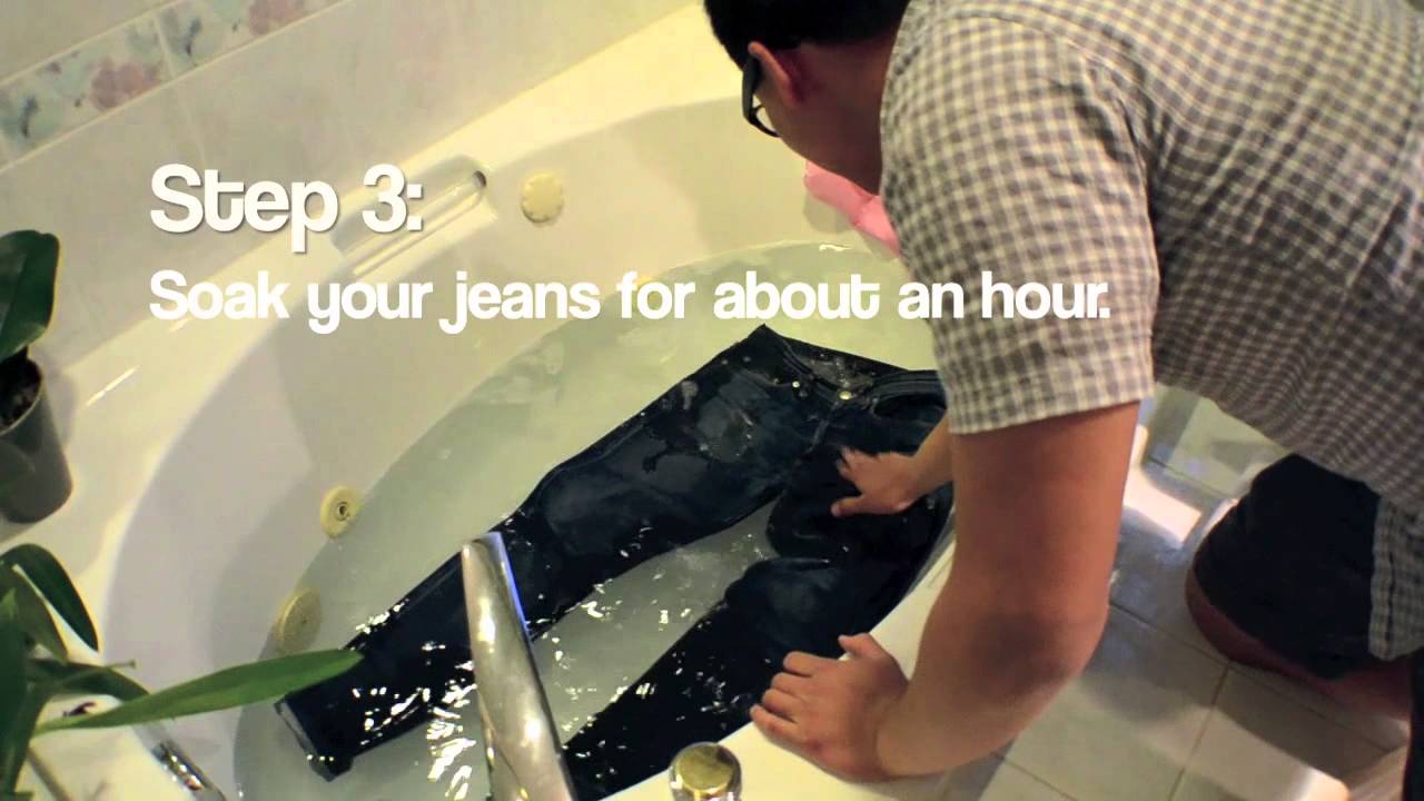 How to Wash Your Jeans