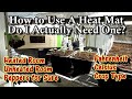 How to Use a Heat Mat for Seed Starting in Heated &amp; Unheated Spaces: Cool  &amp; Warm Crops &amp; Peppers