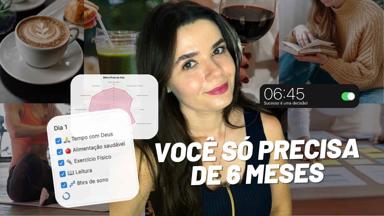 180 dias para criar a SUA VIDA DOS SONHOS (as pessoas vão precisar te conhecer de novo)
