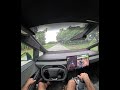 Cybertruck FSD V14.3.2-Reacts to little puppy about 6 seconds away @35 mph.