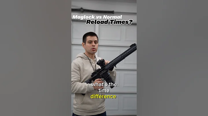 Maglock vs Featureless California Compliant Rifles Reload Times #pewpew #airsoft #homedefense