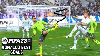 FIFA 23  RONALDO TOP BEST GOALS #1 | PS5 [4K60] HDR