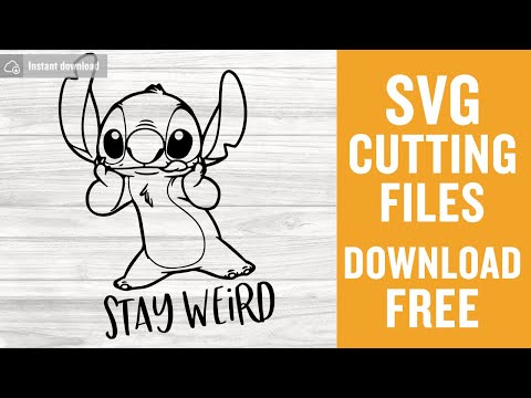 Stay Weird Svg Free Cut Files for Cricut Instant Download