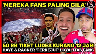 50 rb Tiket Ludes Kurang 12 Jam, Reaksi Pemain Timnas Melihat KEGILAAN Fans Timnas INDONESIA 🇲🇾React