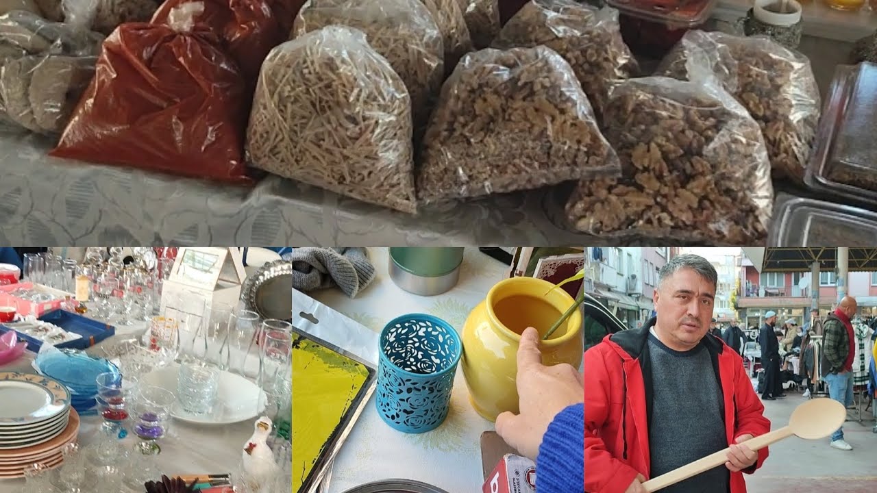 ortaca ikinci el pazarında ilginç görüntüler/beraber gezelim 🤗