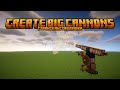 Гайд на построить пушку в моде Create big cannons