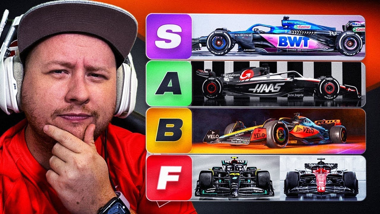 Ranking the F1 2023 Car Liveries from Best to Worst - YouTube