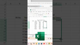 Salary Increment % in short | Excel Shorts | Excel Formula | Smart Rahish Shorts #exceltips #excel