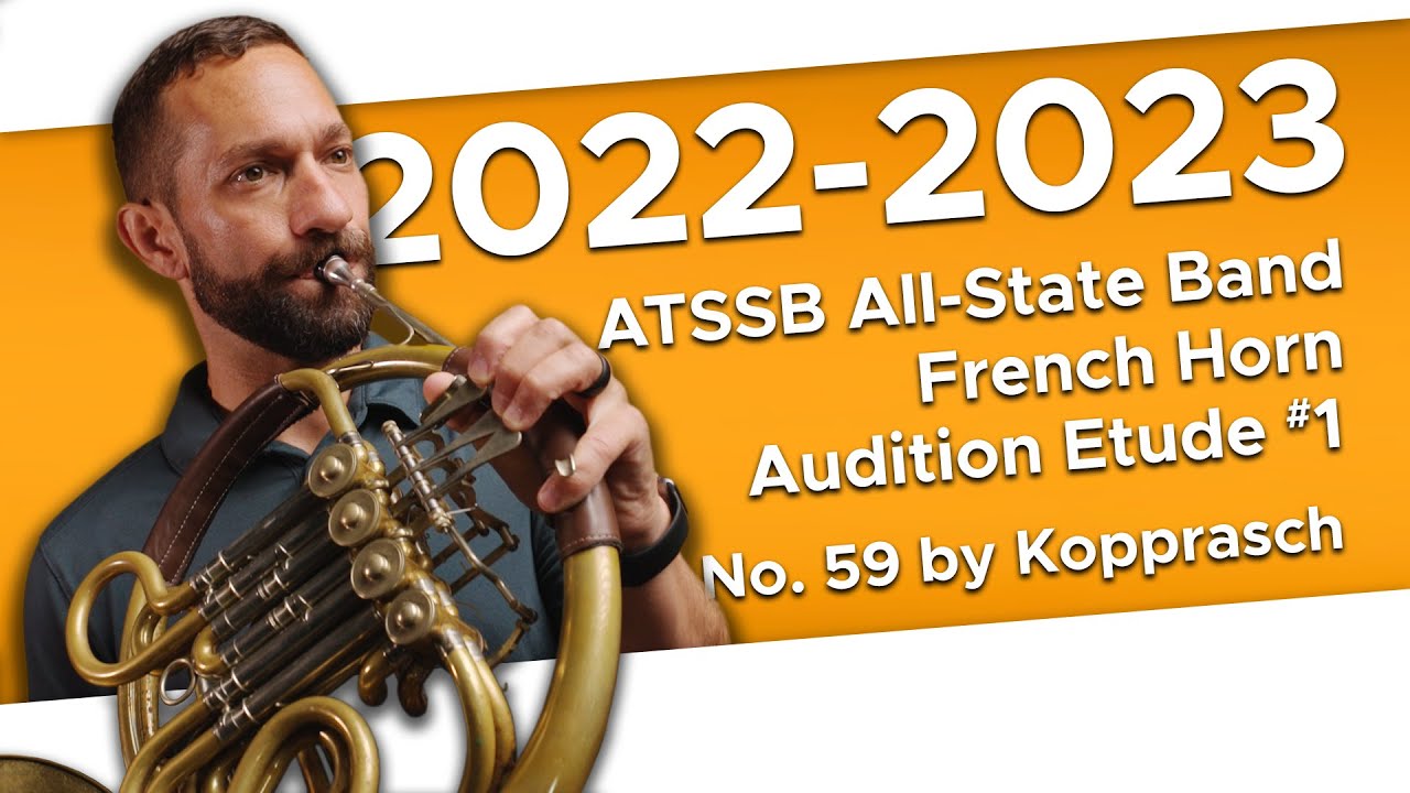 No. 59 (Larghetto) by Kopprasch 20222023 ATSSB AllState Band French