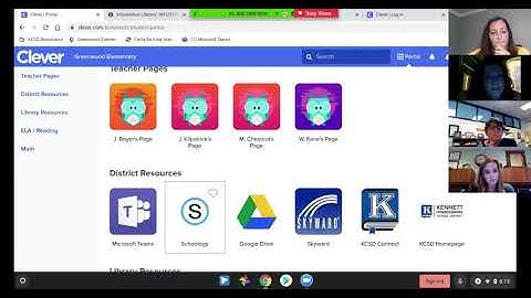 How to Log in to Microsoft Teams and Schoology Meeting