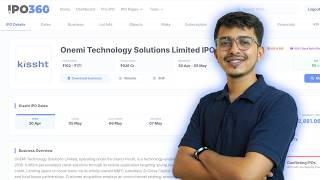 Onemi Technology (Kissht IPO) Complete breakdown under 10 minutes!