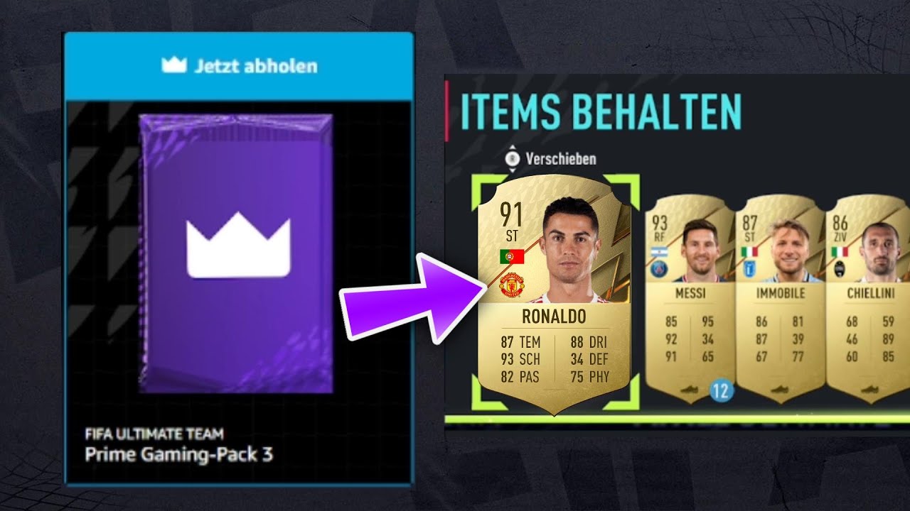 Twitch Prime Pack in Fifa 22 abholen! (Tutorial) 