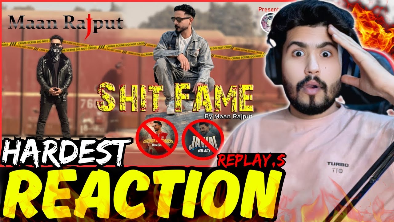 REACTION ON SHIT FAME 😮👌 || MAAN RAJPUT || NEW PUNJABI SONG OFFICIAL MUSIC VIDEO | Usama Reactions