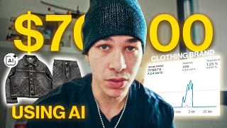How I made $70,000 building a brand using ONLY AI content