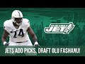 The jets draft olu fashanu trade down  add picks  instant reaction 