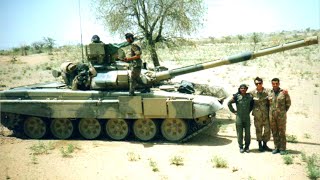 Испытания танка Т-90С России в Индии в 1999 году