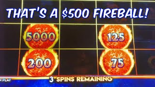 Huge Win! A $500 Fire Ball Dropped on Our Ultimate Fire Link Power 4 Bonus! screenshot 5