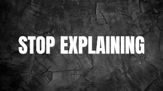 Stop Explaining Yourself | Silence Is Power (RealTalk60 Motivation) Profile