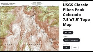 Finding Maps on the New MyTopo Website