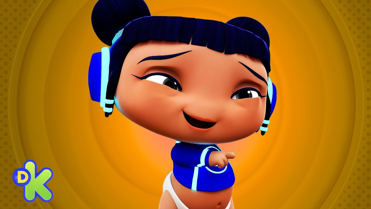 Baby DJ comparte su espectáculo | Mini Beat Power Rockers | Discovery Kids